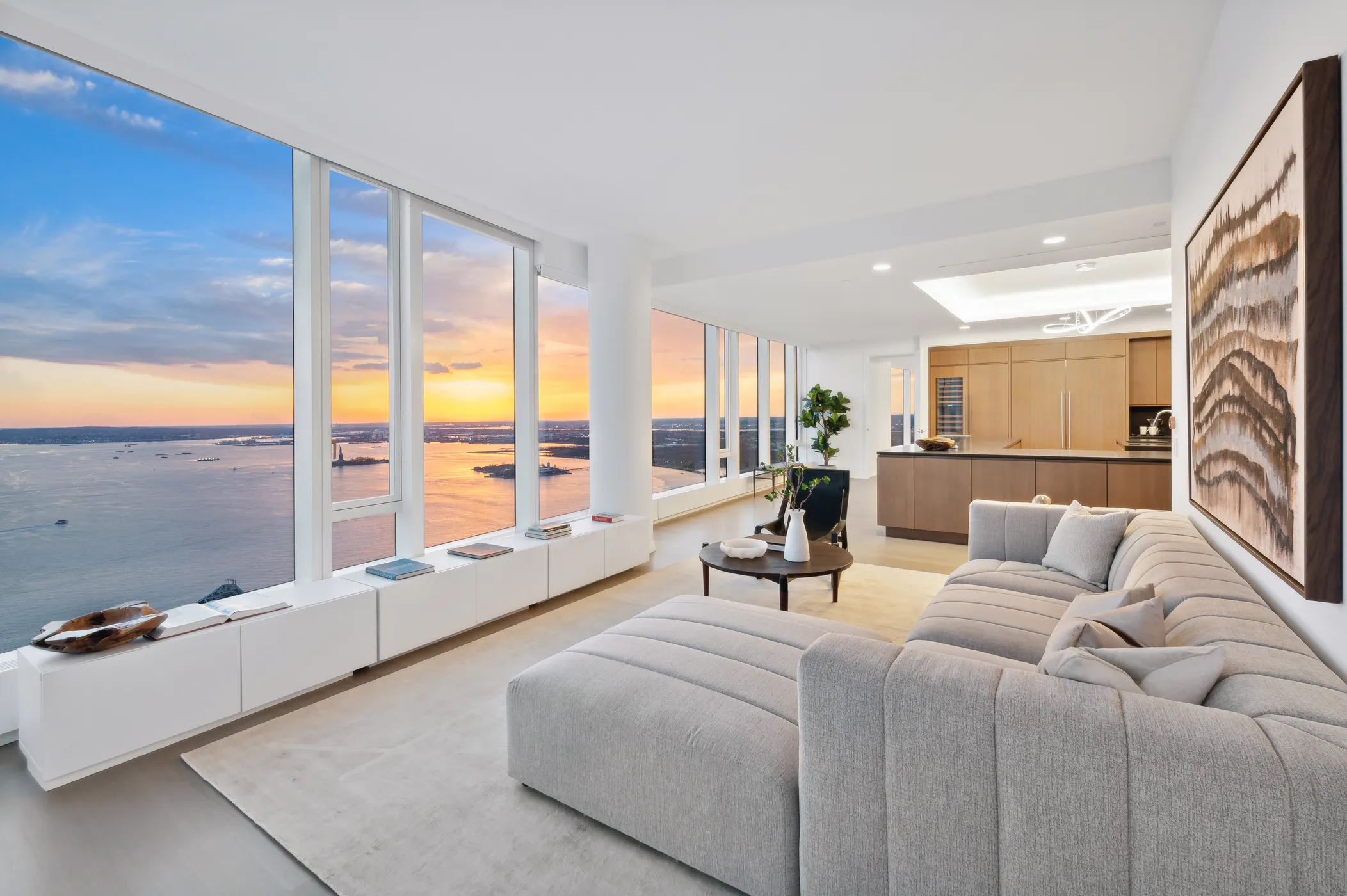 50 West NYC Penthouse Family Room